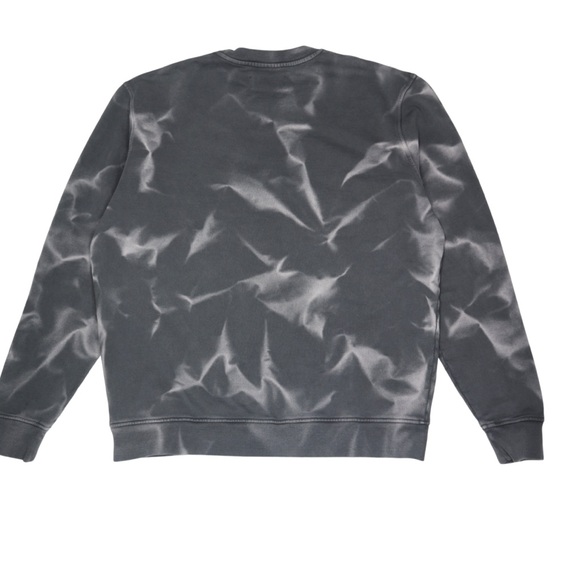 All Saints Sweatshirt Tie Dye Men Size Medium Gray - Picture 7 of 10